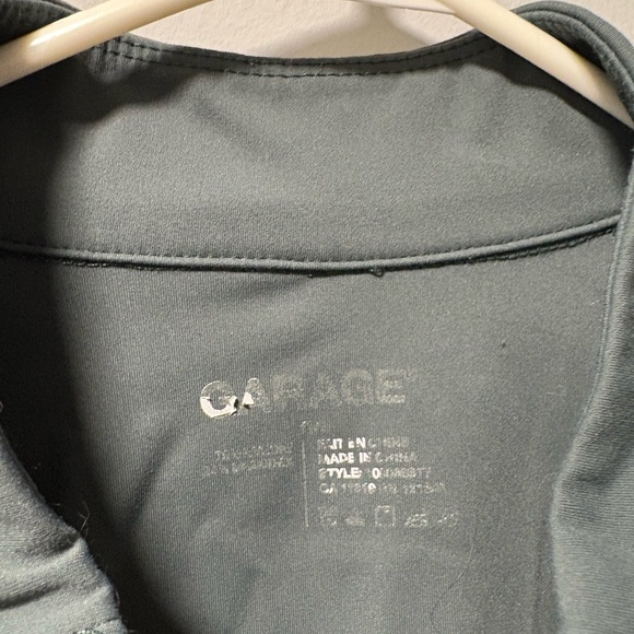 Garage Dark Green Workout Jacket - Picture 3 of 6